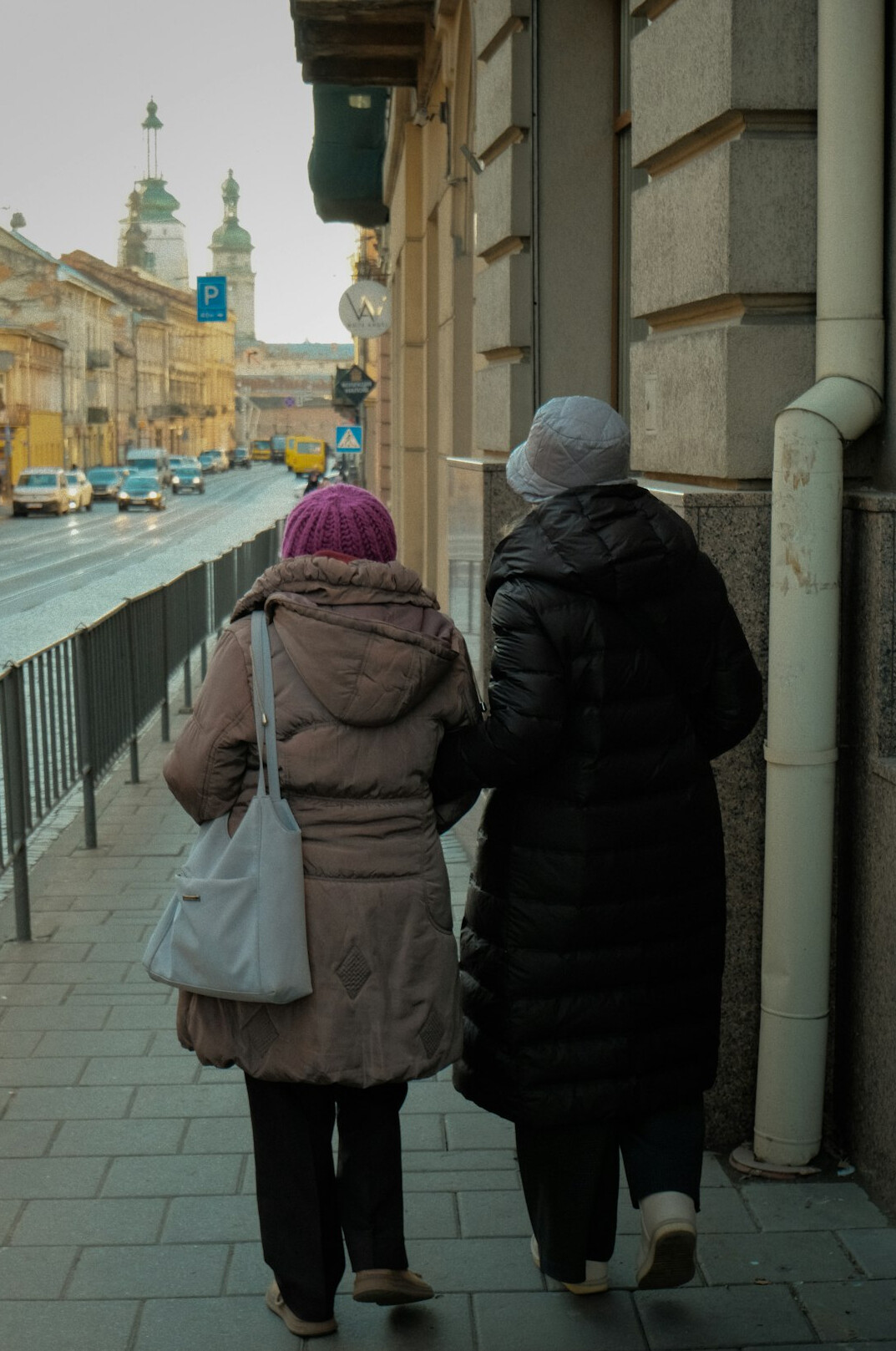 seniors exploring city